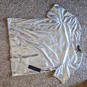 DKNY Metallic Top